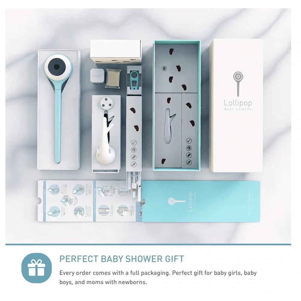 Lollipop smart Baby Monitor with true crying detection